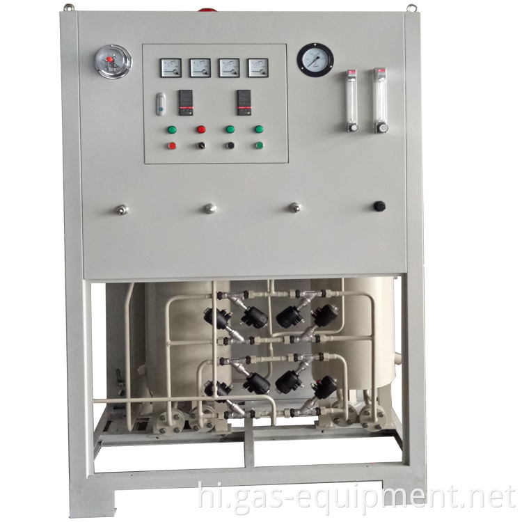 औद्योगिक भट्टियों के लिए कार्बन स्टील ब्राइट एनीलिंग के लिए अमोनिया क्रैकर एच 2 जनरेटर अमोनिया द्वारा अपघटन द्वारा